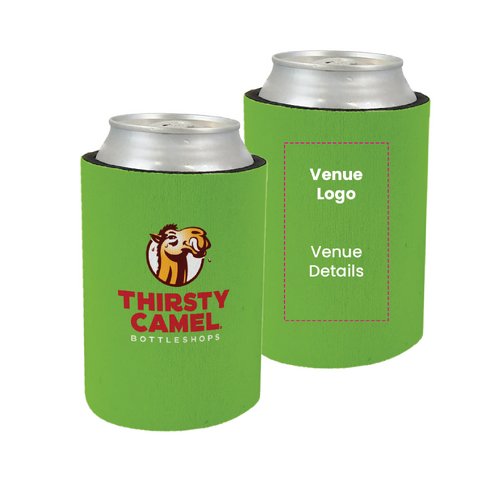 Structured Stubby Holder - Customised (Green/500)